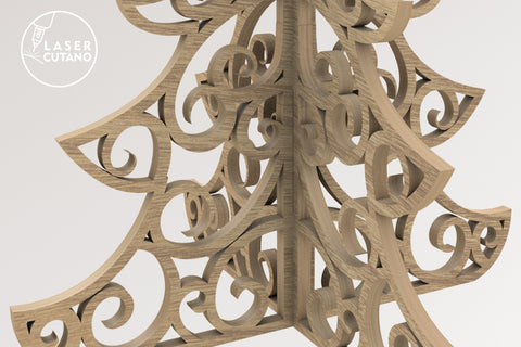 Christmas Figurines Set Multilayer Laser Cut Files, SVG, 3D Designs, Mini Design Bundles SVG LaserCutano 