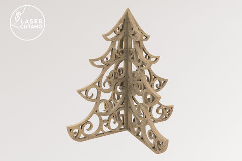 Christmas Figurines Set Multilayer Laser Cut Files, SVG, 3D Designs, Mini Design Bundles SVG LaserCutano 