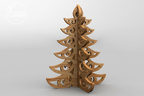 Christmas Figurines Set Multilayer Laser Cut Files, SVG, 3D Designs, Mini Design Bundles SVG LaserCutano 