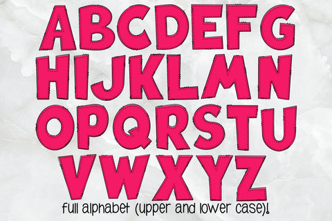 Christmas Flamingo Tumbler Wrap With Matching Alphabet PNG SVG Crafty Mama Studios 