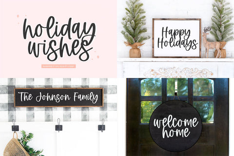 Christmas Font Bundle Font KA Designs 