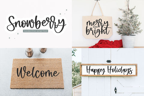 Christmas Font Bundle Font KA Designs 