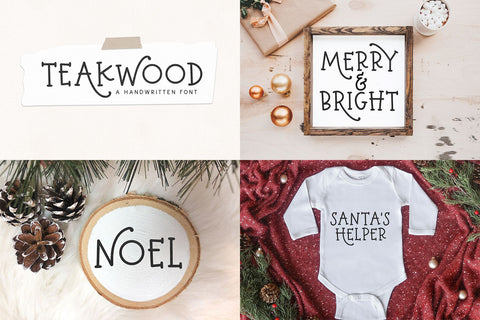 Christmas Font Bundle Font KA Designs 