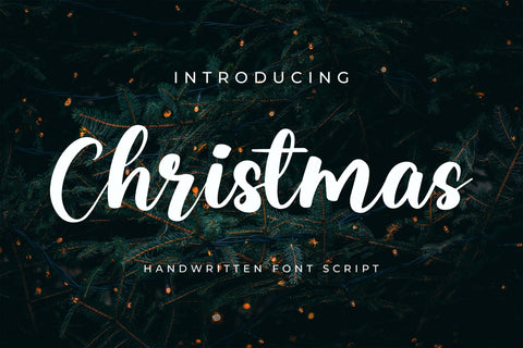 Christmas Font LetterdayStudio 