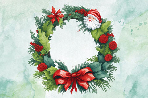 Christmas Frame Border Clipart Sublimation Rupkotha 