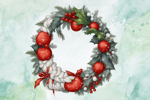Christmas Frame Border Clipart Sublimation Rupkotha 