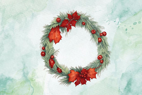 Christmas Frame Border Clipart Sublimation Rupkotha 