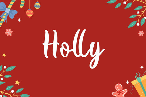 Christmas Friday Font Prasetya Letter 