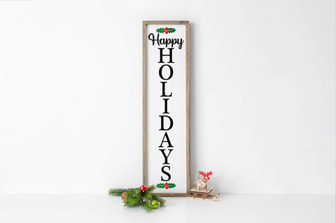 Christmas Front Porch Sign Bundle SVG Simply Cutz 