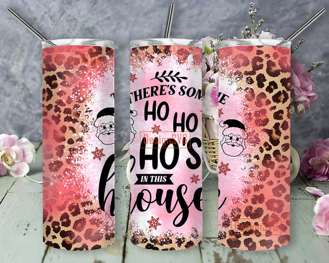 Christmas Funny Quote Ho Ho Ho's in This House tumbler Png, Funny Christmas 20oz Skinny Tumbler, Christmas Tumbler Wrap, Christmas Tumbler Template, Digital Download Sublimation DesignSVG 