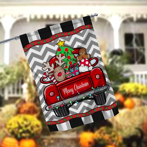 Christmas Garden Flag PNG, Yard Decor, Christmas gift, RV Campsite Gift, Welcome Flag, Yard Art, Outdoor Decor, Christmas Decoration Sublimation CaldwellArt 