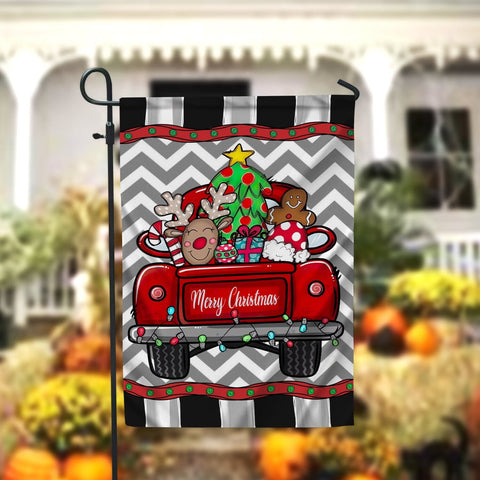 Christmas Garden Flag PNG, Yard Decor, Christmas gift, RV Campsite Gift, Welcome Flag, Yard Art, Outdoor Decor, Christmas Decoration Sublimation CaldwellArt 