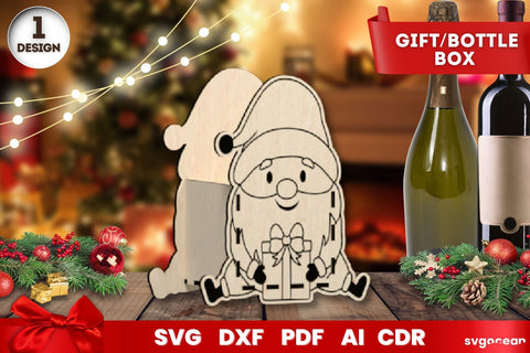 Christmas Gift Box Laser Cut SVG | CNC | Glowforge SVG SvgOcean 