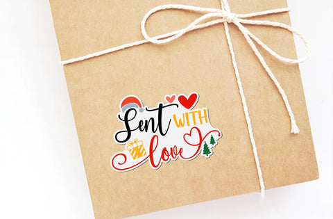 Christmas gift sticker PNG bundle, Christmas gift label sticker, Christmas printable stickers, Holiday Gift tag stickers, Christmas SVG SVG MD mominul islam 