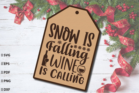 Christmas Gift Tag Laser Cut Bundle SVG Rupkotha 