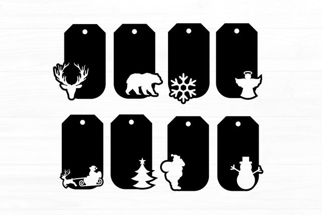Christmas Gift Tags Bundle SVG So Fontsy Design Shop 