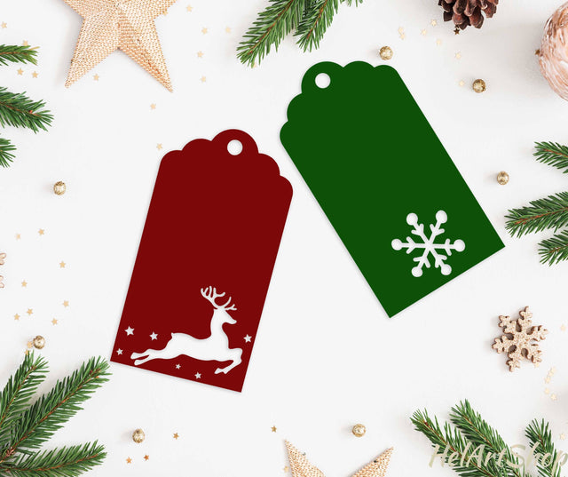 Christmas Gift Tags Svg SVG _HelArtShop_ 