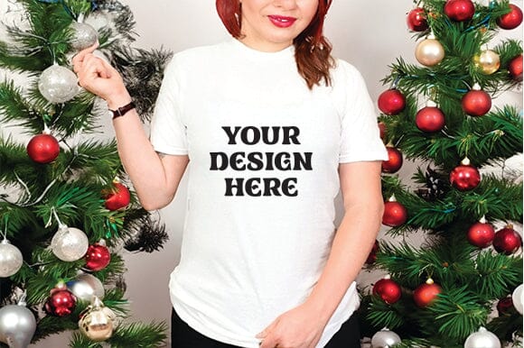 Christmas Gildan 18000 Sweatshirt Mockups, Christmas Sweatshirt T-Shirt Mockup, Digital Download SVG sublimationhouse29 