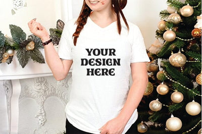 Christmas Gildan 18000 Sweatshirt Mockups, Christmas Sweatshirt T-Shirt Mockup, Digital Download SVG sublimationhouse29 
