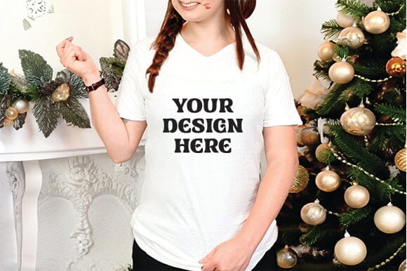 Christmas Gildan 18000 Sweatshirt Mockups, Christmas Sweatshirt T-Shirt Mockup, Digital Download SVG sublimationhouse29 