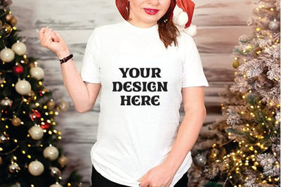 Christmas Gildan 18000 Sweatshirt Mockups, Christmas Sweatshirt T-Shirt Mockup, Digital Download SVG sublimationhouse29 