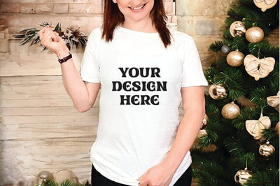 Christmas Gildan 18000 Sweatshirt Mockups, Christmas Sweatshirt T-Shirt Mockup, Digital Download SVG sublimationhouse29 