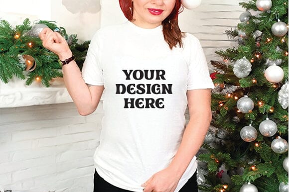 Christmas Gildan 18000 Sweatshirt Mockups, Christmas Sweatshirt T-Shirt Mockup, Digital Download SVG sublimationhouse29 