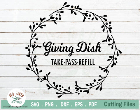 Christmas Giving plate, sharing dish bundle in SVG,PNG,DXF SVG Redearth and gumtrees 