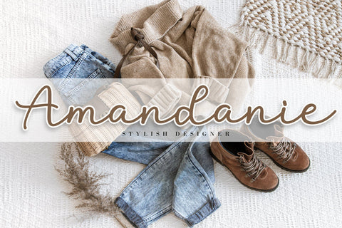 Christmas Glad Font AEN Creative Store 