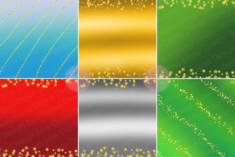 Christmas Glitter Digital Papers Backgrounds Digital Pattern SineDigitalDesign 