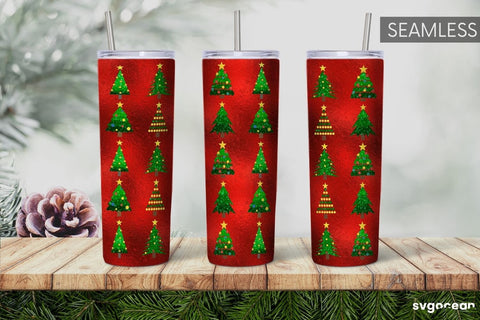 Christmas Glitter Tumbler Sublimation | PNG Bundle | Tumbler 20oz Sublimation SvgOcean 