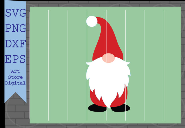 Christmas Gnome (13) Svg, Xmas Gnome Svg, Christmas Svg, Cute Gnomies Svg, Buffalo Plaid Svg, Png, Dxf, Eps Cut Files SVG Artstoredigital 