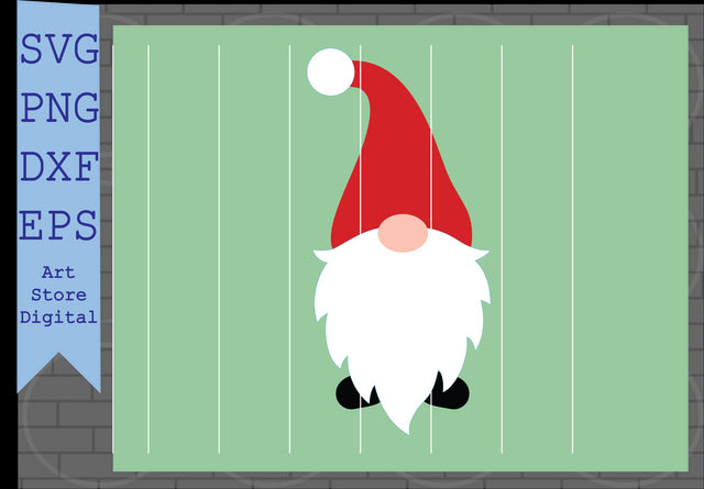 Christmas Gnome (2) Svg, Xmas Gnome Svg, Christmas Svg, Cute Gnomies Svg, Buffalo Plaid Svg, Png, Dxf, Eps Cut Files SVG Artstoredigital 