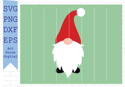 Christmas Gnome (4) Svg, Xmas Gnome Svg, Christmas Svg, Cute Gnomies Svg, Buffalo Plaid Svg, Png, Dxf, Eps Cut Files SVG Artstoredigital 