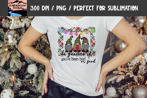 Christmas Gnome Bundle - Perfect for Sublimation! Sublimation You Make It Personal 