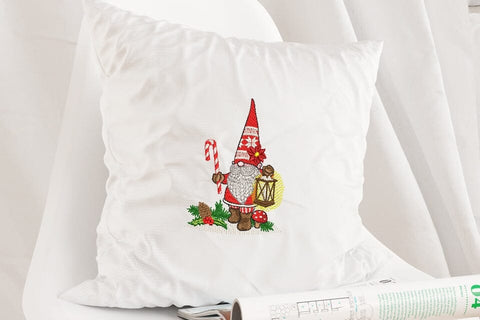 Christmas Gnome embroidery design, Winter gnome , 4 sizes, instant download. Embroidery/Applique DESIGNS ArtEMByNatalia 