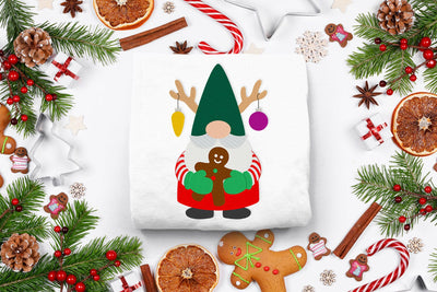 Christmas Gnome Embroidery Embroidery/Applique DESIGNS Risa Rocks It 