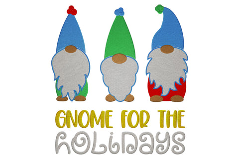 Christmas Gnome Embroidery/Applique DESIGNS embroidery-workshop 
