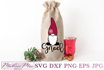 Christmas Gnome, Gnoel SVG Madison Mae Designs 