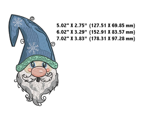 Christmas Gnome Machine Embroidery Embroidery/Applique DESIGNS Canada Embroidery 