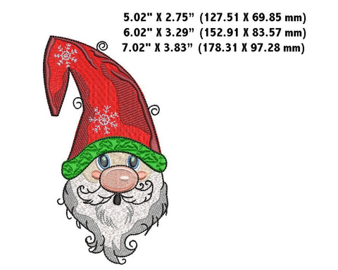 Christmas Gnome Machine Embroidery Embroidery/Applique DESIGNS Canada Embroidery 