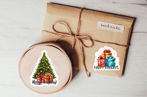 Christmas gnome stickers Bundle Sublimation Regulrcrative 