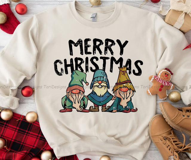Christmas Gnome Sublimation Design Download Sublimation ToriDesigns 