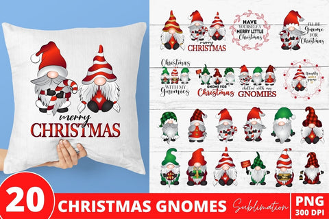 Christmas gnome sublimation Sublimation SvgOcean 