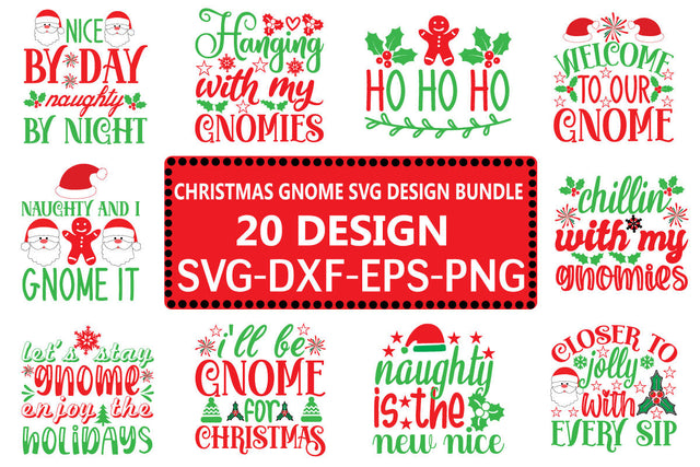 Christmas Gnome svg bundle SVG designer krishna 