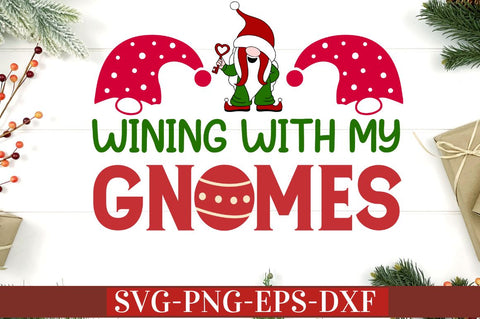 Christmas Gnome SVG Bundle SVG DESIGNISTIC 
