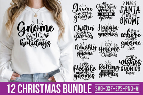 Christmas Gnome SVG Bundle SVG orpitasn 