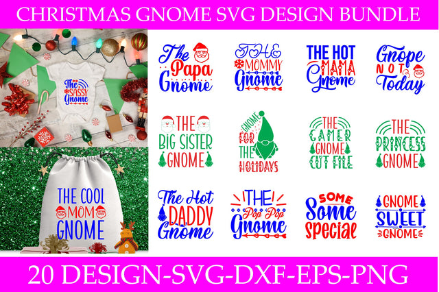 Christmas Gnome Svg Bundle SVG Shahin alam 