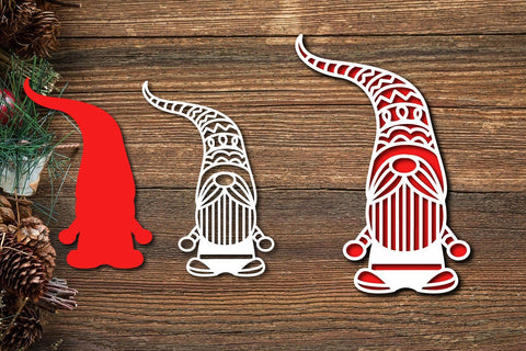 Christmas Gnome Svg Cut File SVG dadan_pm 