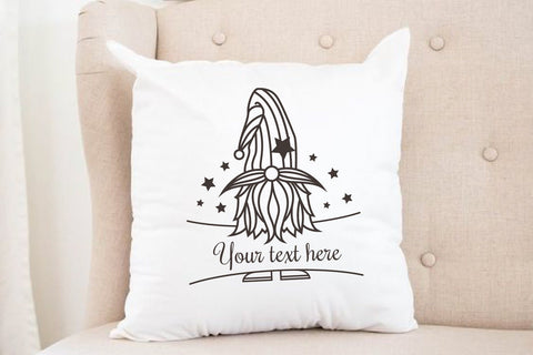 Christmas gnome svg files monogram SVG dadan_pm 